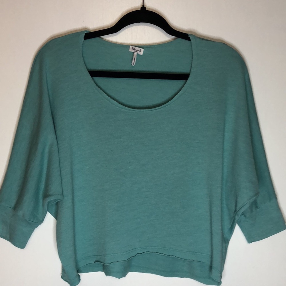 Splendid Cropped Batwing Sweater - Picture 2 of 7